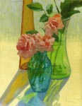 Roses and Colored Glass