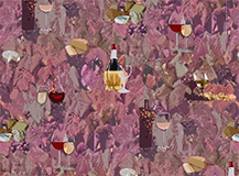 Wine and Cheese Pattern